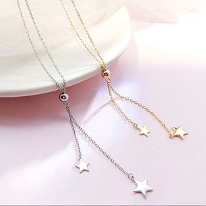 Gold Star ball choker necklace